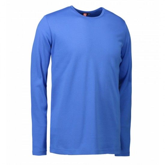 Лонгслів чоловічий ID Interlock лазурний - 0518735S