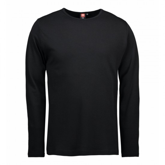 Лонгслів чоловічий ID Interlock чорний - 0518900L