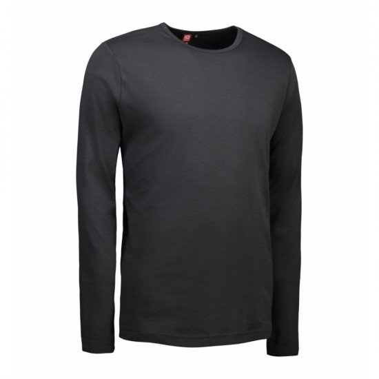 Лонгслів чоловічий ID Interlock вугільний - 0518295XXL