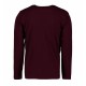 Лонгслів чоловічий ID Interlock темно-бордовий - 0518294S