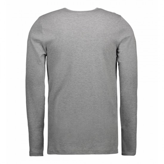 Лонгслів чоловічий ID Interlock сірий меланж - 0518210L Лонгслів чоловічий ID Interlock сірий меланж - 0518210L