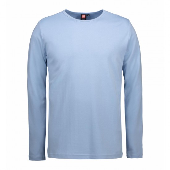 Лонгслів чоловічий ID Interlock світло-синій - 0518700L