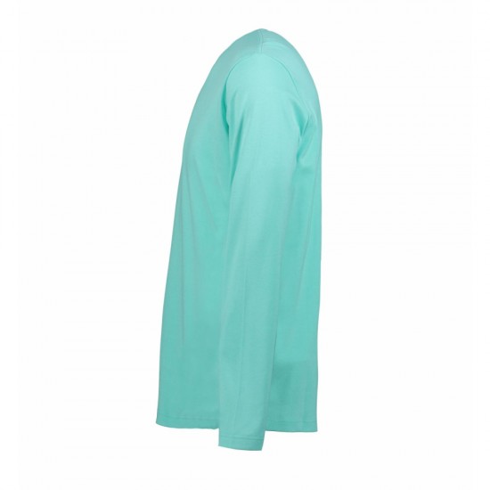 Лонгслів чоловічий ID Interlock м'ятний - 0518520XL