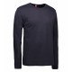 Лонгслів чоловічий ID Interlock темно-сіній - 0518790XXL