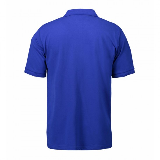 Футболка поло чоловіча ID CLASSIC з кишенею королівський синій - 0520770S