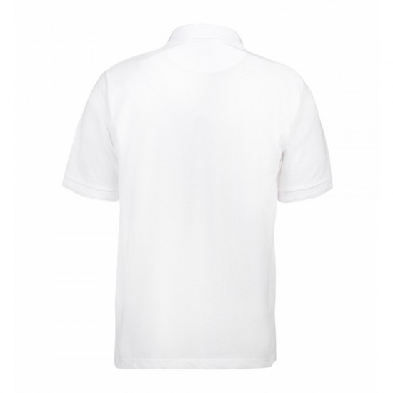 Футболка поло чоловіча ID Classic з кишенею білий - 0520001XS Футболка поло чоловіча ID Classic з кишенею білий - 0520001XS