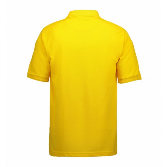 Футболка поло чоловіча ID CLASSIC з кишенею жовтий - 0520370S