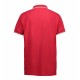 Футболка поло чоловіча ID Stretch з контрастними вставками червоний - 05223303XL