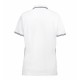 Футболка поло жіноча ID Stretch з контрастними вставками білий - 0523001L