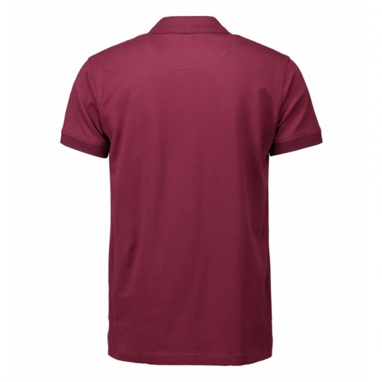 Футболка поло чоловіча ID Stretch бордовий - 0525345XS