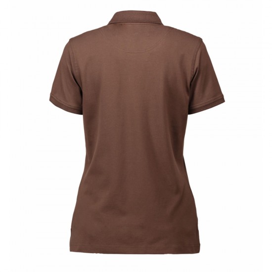 Футболка поло жіноча ID Stretch мокка - 05276503XL