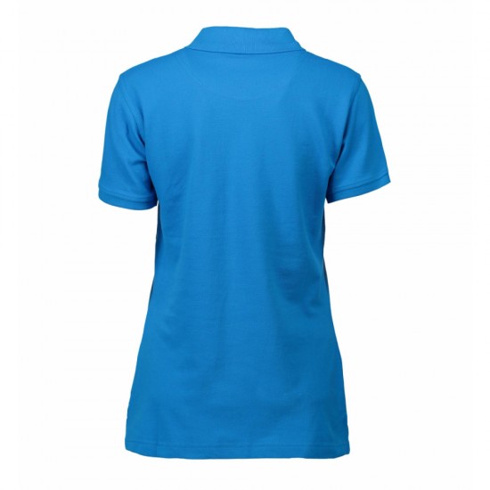 Футболка поло жіноча ID Stretch бірюзовий - 0527715XS