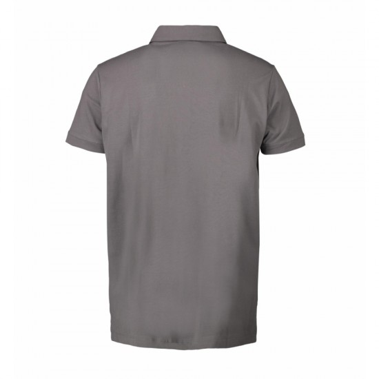 Футболка поло чоловіча ID Business сріблясто-сірий - 0534265XXL