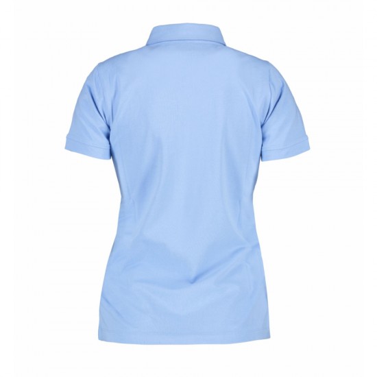 Футболка поло жіноча ID Business світло-синій - 0535700M