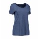 Футболка жіноча ID Core синій меланж - 0541716S