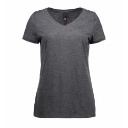 Футболка жіноча ID Core V вугільний меланж - 0543205M