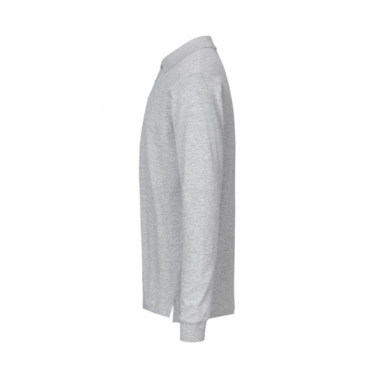 Лонгслів поло чоловіча ID Stretch сірий меланж - 0544210XL Лонгслів поло чоловіча ID Stretch сірий меланж - 0544210XL