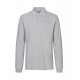 Лонгслів поло чоловіча ID Stretch сірий меланж - 0544210XL Лонгслів поло чоловіча ID Stretch сірий меланж - 0544210XL