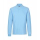 Лонгслів поло чоловіча ID Stretch блакитний - 0544700S