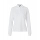 Лонгслів поло жіноча ID Stretch білий - 0545001L
