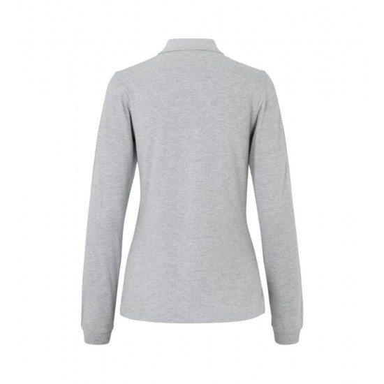 Лонгслів поло жіноча ID Stretch сірий меланж - 0545210L Лонгслів поло жіноча ID Stretch сірий меланж - 0545210L