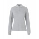 Лонгслів поло жіноча ID Stretch сірий меланж - 0545210L Лонгслів поло жіноча ID Stretch сірий меланж - 0545210L