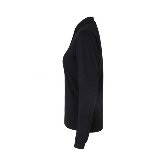 Лонгслів поло жіноча ID Stretch чорний - 05459005XL Лонгслів поло жіноча ID Stretch чорний - 05459005XL