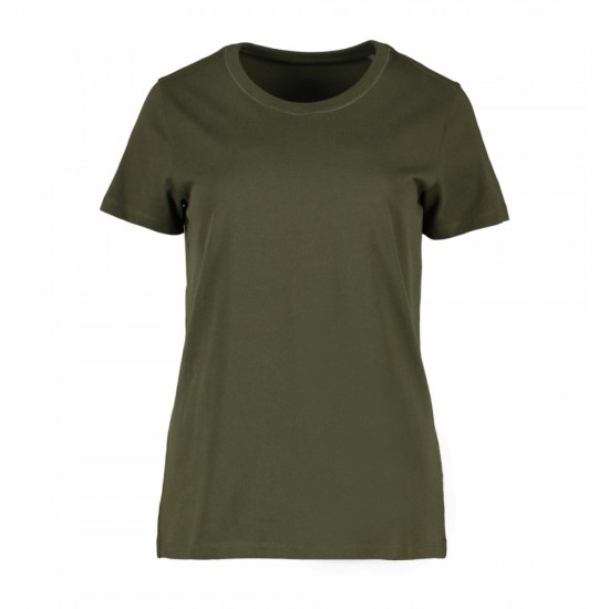 Футболка жіноча ID Organic оливковий - 0553570L