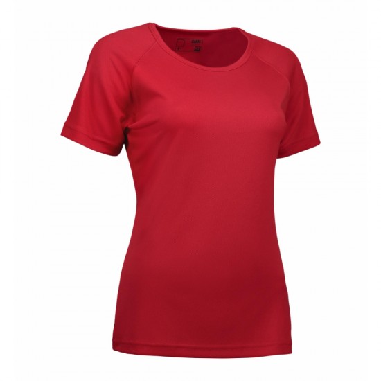 Футболка жіноча ID Game Active червоний - 0571330M
