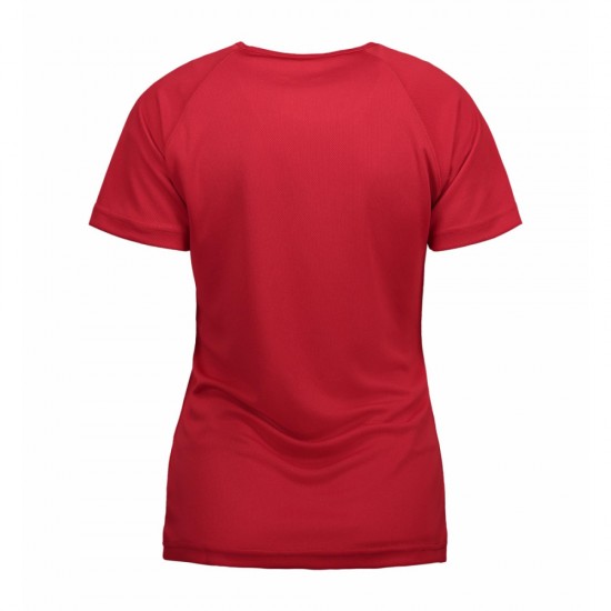 Футболка жіноча ID Game Active червоний - 0571330M