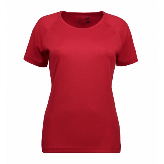 Футболка жіноча ID Game Active червоний - 0571330M