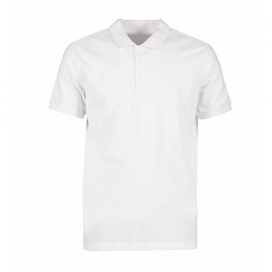 Футболка поло чоловіча ID Organic білий - 0586001S