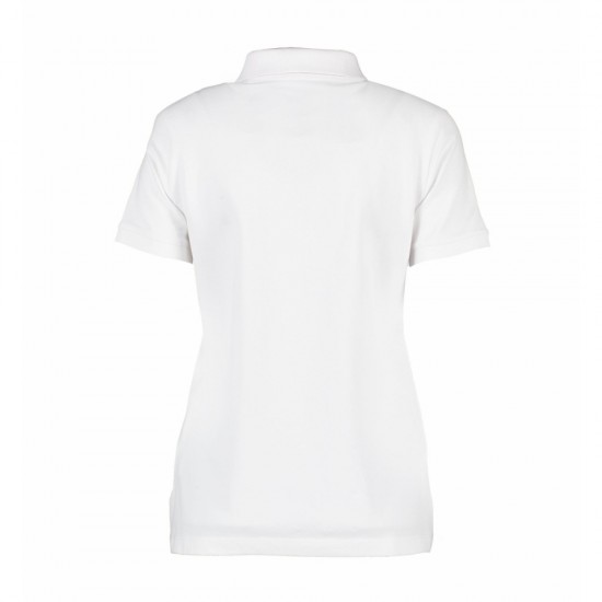 Футболка поло жіноча ID Organic білий - 0587001XXL