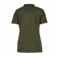 Футболка поло жіноча ID Organic оливковий - 0587570S