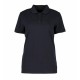 Футболка поло жіноча ID Organic темно-сіній - 0587790S