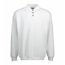 Світшот з коміром поло чоловічий ID Classic білий - 0601001XXL