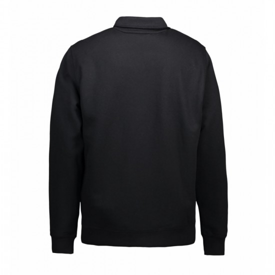 Світшот на блискавці чоловічий ID чорний - 0622900XXL