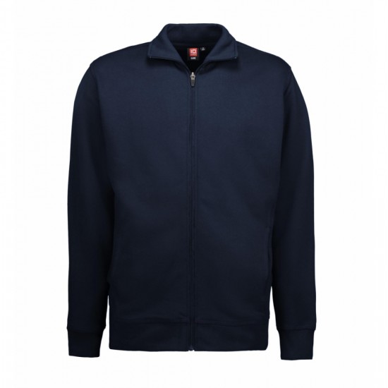 Світшот на блискавці чоловічий ID темно-сіній - 0622790S