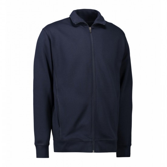 Світшот на блискавці чоловічий ID темно-сіній - 0622790S