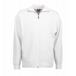 Світшот на блискавці чоловічий ID білий - 06220013XL