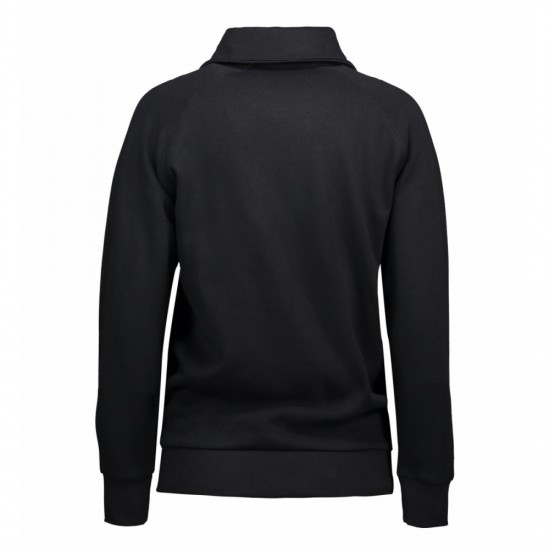 Світшот на блискавці жіночий ID чорний - 0624900S