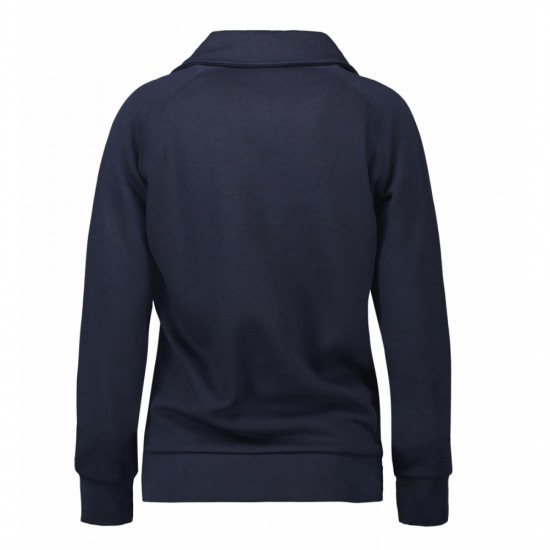 Світшот на блискавці жіночий ID темно-сіній - 0624790XXL