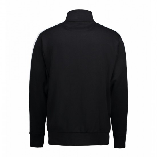 Світшот на блискавці чоловічий ID Contrast Stripee чорний - 06269003XL