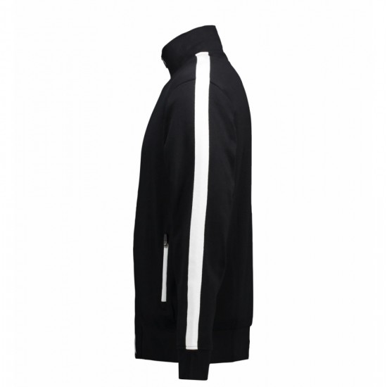 Світшот на блискавці чоловічий ID Contrast Stripee чорний - 06269003XL