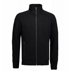 Світшот на блискавці чоловічий ID Full Zip чорний - 0628900M