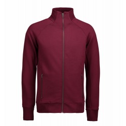 Світшот на блискавці чоловічий ID Full Zip бордовий - 0628345M Світшот на блискавці чоловічий ID Full Zip бордовий - 0628345M