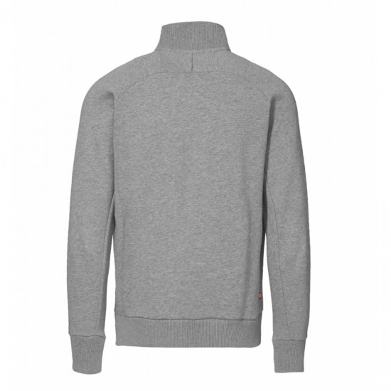 Світшот на блискавці чоловічий ID Full Zip сірий меланж - 0628210S