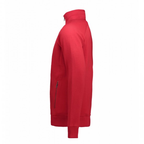Світшот на блискавці чоловічий ID Full Zip червоний - 0628330S