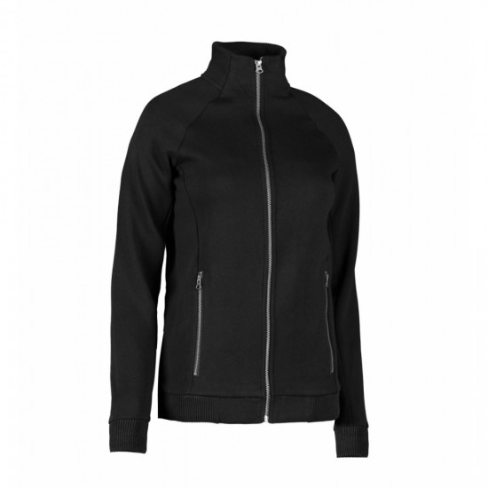 Світшот на блискавці жіночий ID Full Zip чорний - 06299004XL
