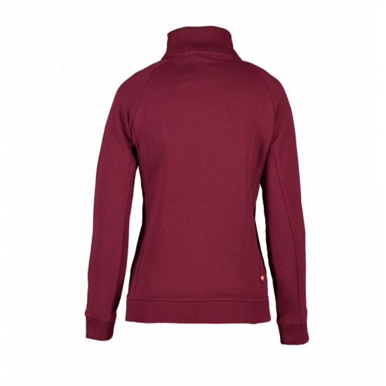 Світшот на блискавці жіночий ID Full Zip бордовий - 06293454XL